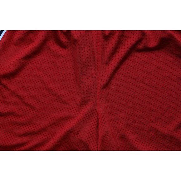Vintage Y2K Nike Mens Medium Travis Scott Mini Swoosh Above Knee Shorts Red - Picture 10 of 11